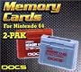 Docs N64 Memory 2-pack