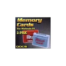 Docs N64 Memory 2-pack