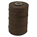 Irish Waxed Linen Cord 4 Ply 1 Spool WALNUT BROWN