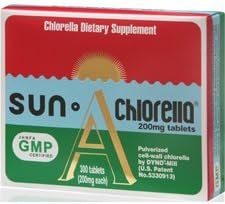 Sun Chlorella USA, Sun Chlorella 300 tabs 200mg