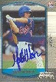 Matt Watson, Montreal Expos, 2000 Bowman Rookie Card Autographed Card
