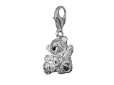 Thomas Sabo Charm Anhänger Silber DC0021 Bär mit Diamant