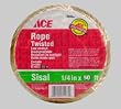 Ace Sisal Rope (74124)