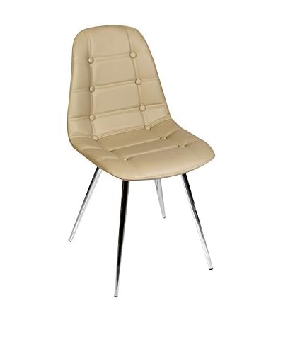 Glam Home Set Sedia 2 pezzi Devon Tortora