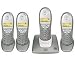Electronics : BT Freestyle 3500 - DECT Cordless Phone With Answering Machine - Quad Pack