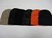 6 Pack knit beanies/khaki,brown,black,camo,orange,navy,100% Warm Acrylic Fibers...