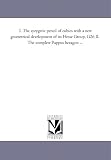 I. The syzygetic pencil of cubics with a new geometrical development of its Hesse Group, G26 II. The complete Pappus hexagon ...
