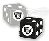Oakland Raiders Fuzzy Dice