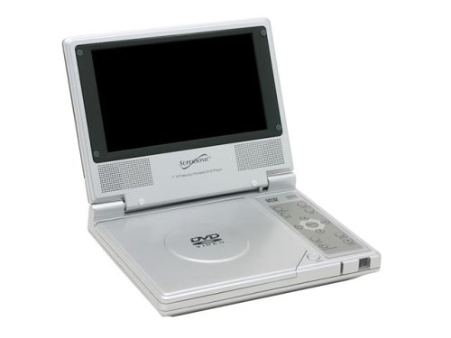Electronics: SDAT SC 177 16.9 7 Inch Portable DVD Player
