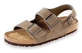 Birkenstock - Birkenstock milano, 41N, Memphis Taupe Suede Soft Footbed
