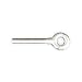 Crosby HG-4037 Galvanized Steel Left Hand Eye End Turnbuckle, 7/8" Shank Diameter x 18" Take Up, 7200lbs Load Capacity