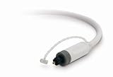 Belkin Blue Series Pure Av Digital Optical Audio Cable with Mini-Toslink Adapter (White) 1.8mtr