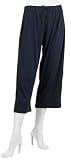 Russell Women's 1X1 Rib Capri Pant,Navy,Small