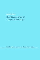 The Governance of Corporate Groups (Cambridge Studies in Corporate Law)