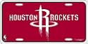 Houston Rockets License Plate