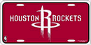 Houston Rockets License Plate