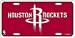 Houston Rockets License Plate