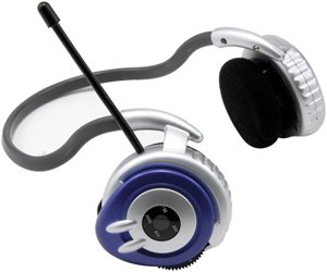 GEAR TO GO 46056 Wrap-Around Headphone Radio 46056