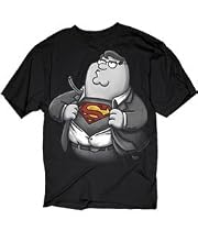 Family Guy Peter Superman Clark Kent T-shirt