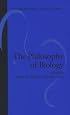 The Philosophy of Biology (Oxford Readings in Philosophy)