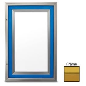 36 X 36 Halolite Series Specialized Lightbox With Gold Frame