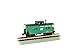 Northeast Steel Caboose -Penn Central - Jade Green with Black Roof - N Scale