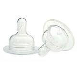 Standard Y Cut Silicone Nipple - 2 Pack