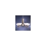 Kichler Lighting 1679AP 5-Light Olympia Incandescent Chandelier, Antique Pewter