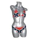 Confederate Flag Bikini Rebel Bathing Suit Swimsuit