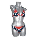Confederate Flag Bikini Rebel Bathing Suit Swimsuit