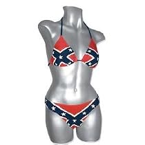Confederate Flag Bikini Rebel Bathing Suit Swimsuit