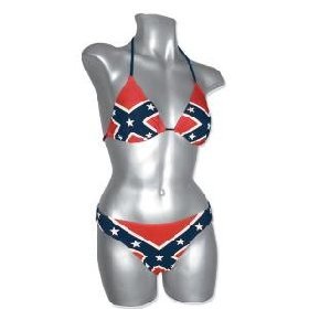 Confederate Flag Bikini Rebel Bathing Suit Swimsuit