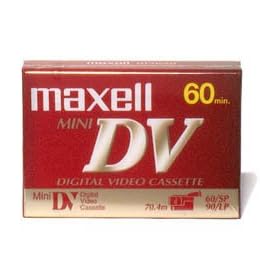Maxell MAXELL 60 MIN DIGITALMINI VIDEO CASS - SINGLE MINI VIDEO CASS - SINGLE (Memory & Blank Media / Video Tape )