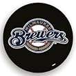 Milwaukee Brewers Black Tire Cover - Baseball Sports Merchandise