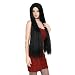 36 Inches Long Black Witch Wig