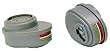 MSA Safety Works Replacement Cartridges for Multi-Purpose Respirator #817667