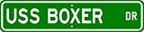 USS BOXER LHD 4 Street Sign - Navy Ship Gift Sailor