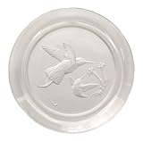 Boehm Hoya Crystal Hummingbird Plate