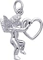 Angel with Heart Charm by Rembrandt Charms