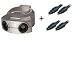 Electronics : Ex-Pro Optical TOSlink SPDIF Splitter - Plus 2 x 1m Optical cables - Value Pack