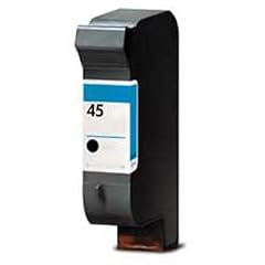 InkUnity - HP 45 schwarz ersetzt Druckerpatrone 51645GE kompatibel f�r Officejet Pro 1150c 1170