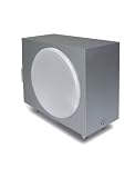 KLH HPS-1100 10 Sidefiring Video 140 Watt Power Subwoofer(silver)