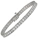 5ctw Round Diamond Channel-Set Tennis Bracelet