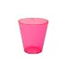 NorthWest Enterprises N25029 Party Essentials Brights Plastic Shot Glasses, 2-Ounce Capacity, Neon Pink (20 Packs of 50)