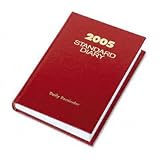 At-A-Glance(R) Standard Diary(R) Hardbound Daily Reminder, 5in. x 7 1/2in., January-December 2004