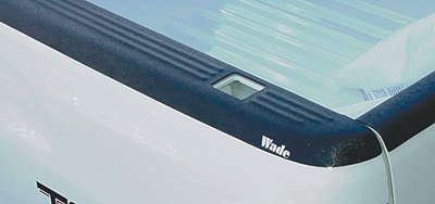 Wade Automotive 31101 Black Bedcaps with Stake Pocket Holes