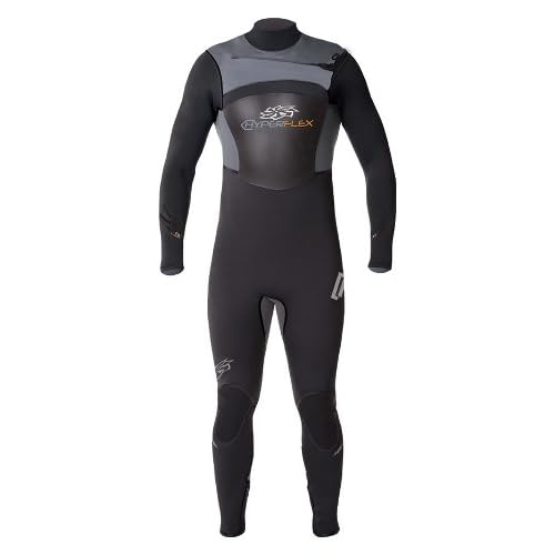 Hyperflex Wetsuits Men's Amp K Wind Series 5/3mm Front Zip Full Suit StaceeOtt