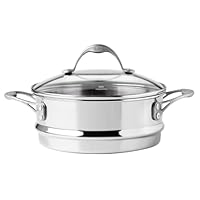 Calphalon One Infused Anodized Stainless-Steel Stack Steamer with Lid