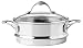 Calphalon One Infused Anodized Stainless-Steel Stack Steamer with Lid