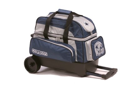 Childrens Toyshop  Sporting Goods : Kr NFL Double Roller Bowling Bag Dallas Cowboys